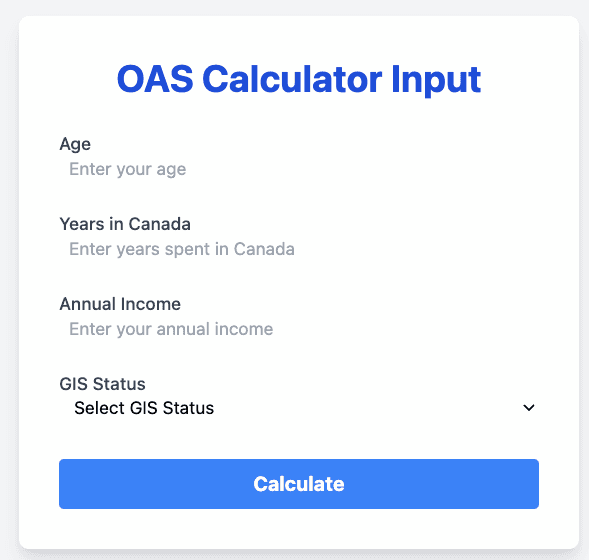 prototype oas first attempt form