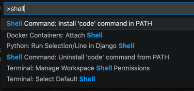 VS Code Shell Integration · Daniela Baron